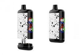 650mah 510 thread conceal battery with led screen